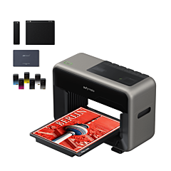 eufyMake E1 Printer + Ink & Cleaning Cartridge Set Basic Bundle 