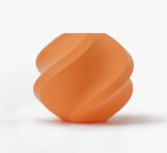 Bambu Lab PLA Matte Filament - Mandarin Orange (With Spool