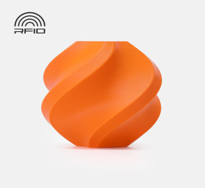 Bambu Lab PETG HF Filament - Orange (With Spool) - Additive-X