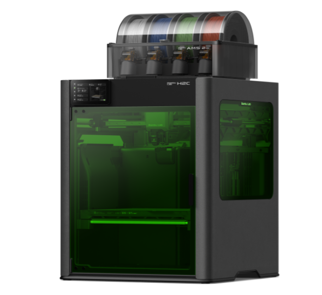 Bambu Lab H2C Vortek Laser Full Combo 10W 3D Printer - Additive-X