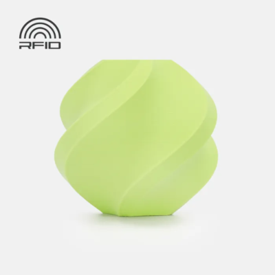 Bambu Lab PLA Matte Filament - Apple Green (Refill)