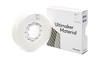 Ultimaker PLA White Filament - boxed