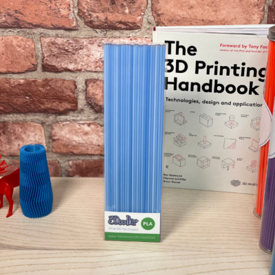 3Doodler PLA - Clearly Blue 25 Pack