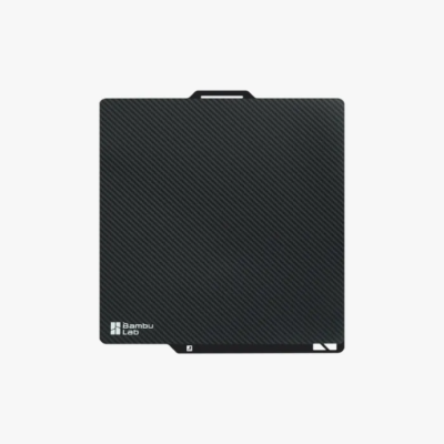 Bambu Lab 3D Effect Carbon Fibre Surface Plate - A1  P1S  P1P  X1C  X1E