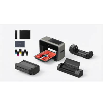 eufyMake E1 Printer DELUXE BUNDLE with Ink & Cleaning Cart + Laminator + Rotary + Roll to Film