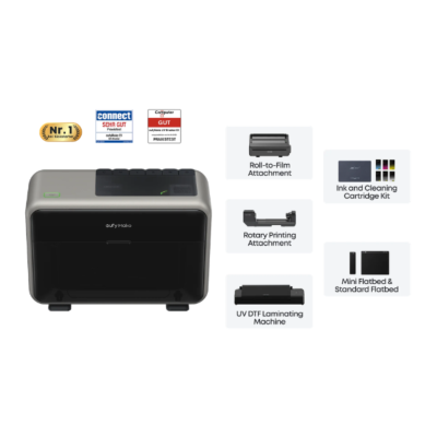 eufyMake E1 DELUXE PLUS bundle with ink set + roll to film + rotary + laminator
