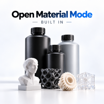 Formlabs Open Material Mode - Studio 1