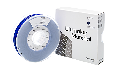 Ultimaker PLA Blue Filament with Box
