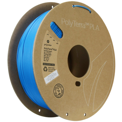 Polymaker PolyTerra PLA Filament - Sapphire Blue - 1KG 1.75mm
