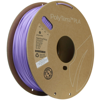 Polymaker PolyTerra PLA Filament - Lavender Purple - 1KG 1.75mm