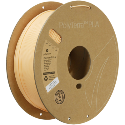 Polymaker PolyTerra PLA Filament - Peach - 1KG 1.75mm