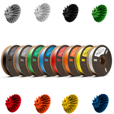 Markforged Precise PLA (PPLA) Filament available in 8 colours