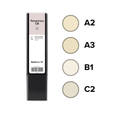 Formlabs (Form 3) Temporary CB B1 Resin 1kg (0.7L)