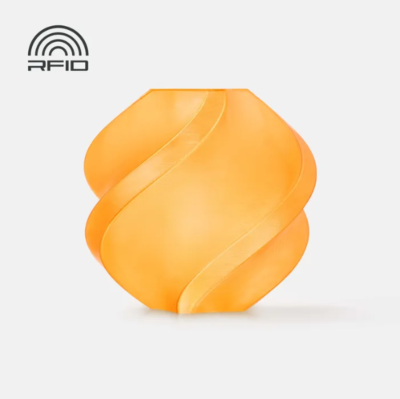 Bambu Lab PETG Translucent Filament - Orange (Refill)