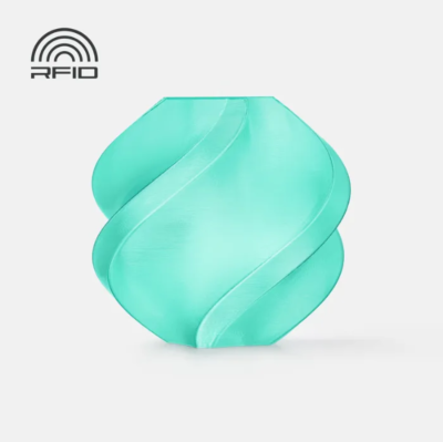 Bambu Lab PETG Translucent Filament - Teal (Refill)