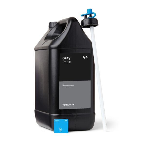 Formlabs Grey Resin V4 (Form 3) 5L - use with Resin Pump - Additive-X