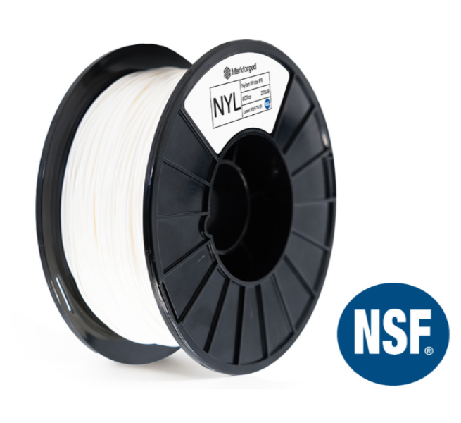 Fil Nylon White 800cc Pour Imprimante 3D Markforged - Neuf (défauts D'usine Possibles)