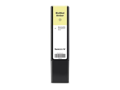 Formlabs (Form 3) BioMed Amber Resin Cartridge (1L)