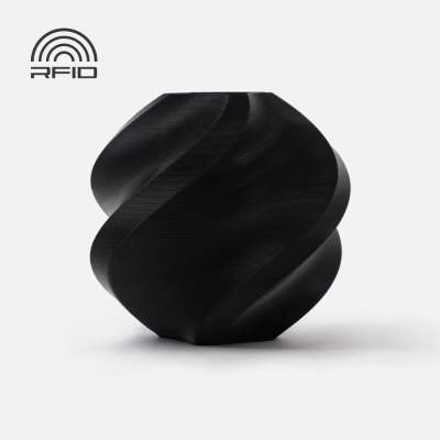 Bambu Lab PLA Basic Filament - Black (With Spool)