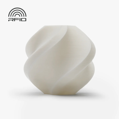 Bambu Lab PLA Basic Filament - Jade White (With Spool)