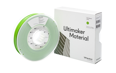 Ultimaker Green PLA Filament with Box