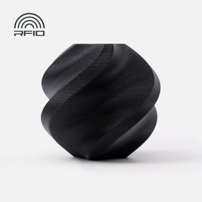 Bambu Lab PLA Matte Filament - Charcoal (Refill)