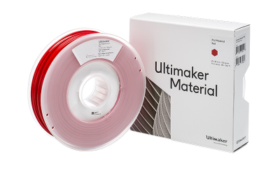 Ultimaker PLA Red boxed