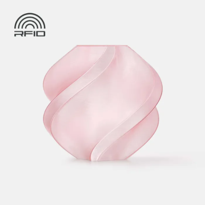 Bambu Lab PETG Translucent Filament - Pink (Refill)