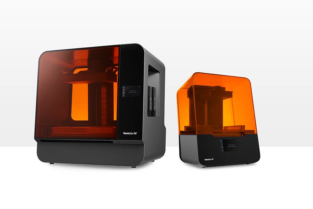 Two formlabs 3D printers