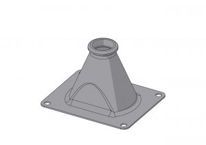 3D rendering of a silicone seal