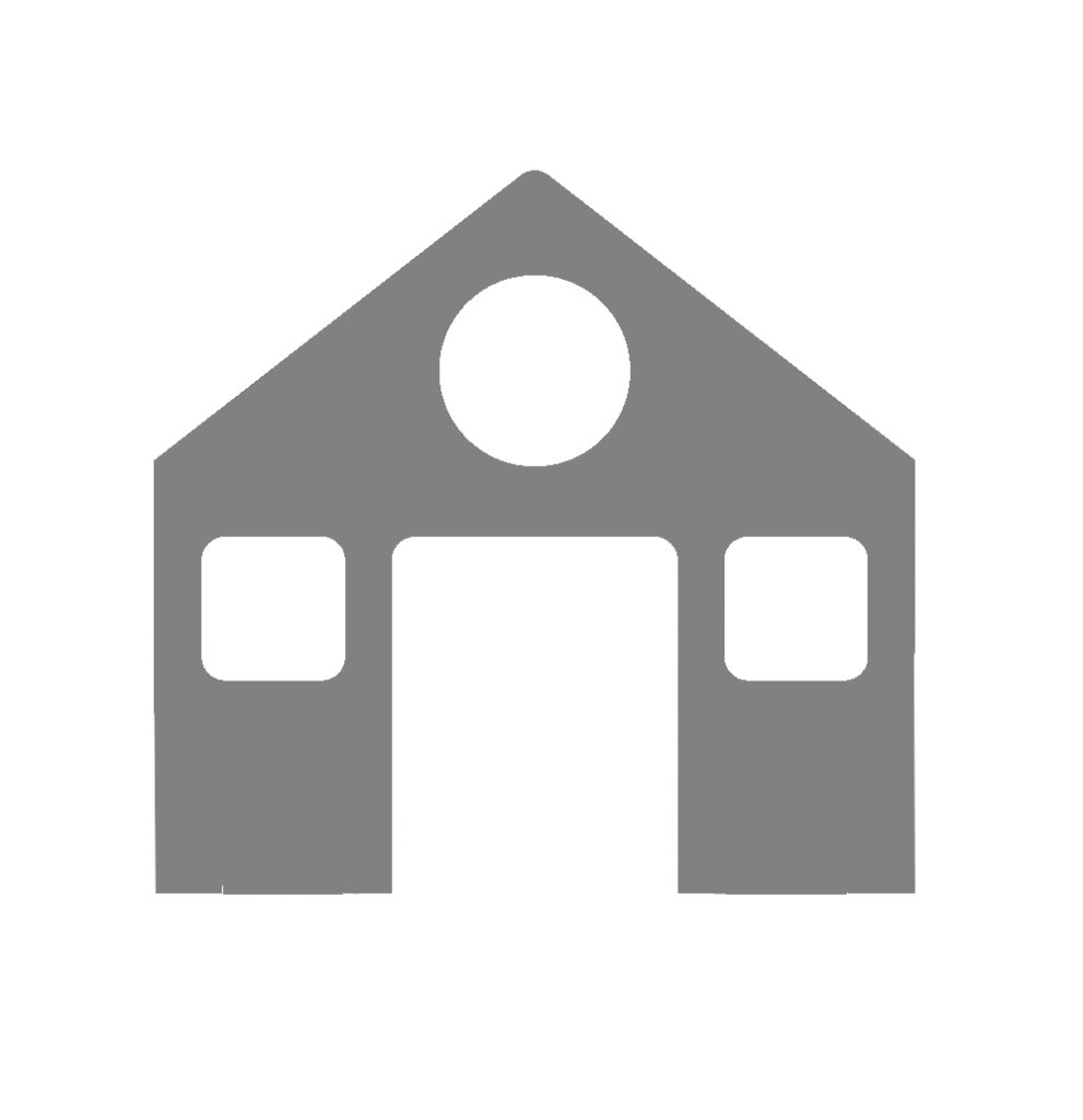 Stylised house representing architectural industry