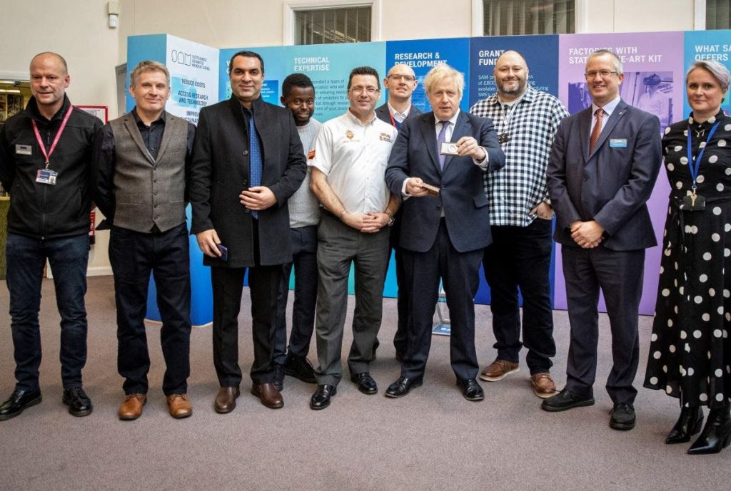 boris johnson at university of sunderland