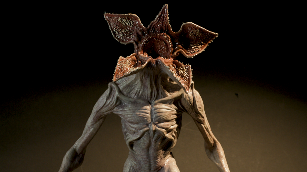 a 3d printed demogorgon (from stranger things)
