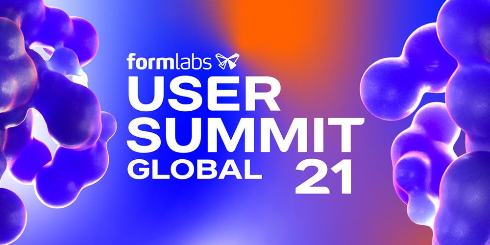 Poster for formlabs user summit global