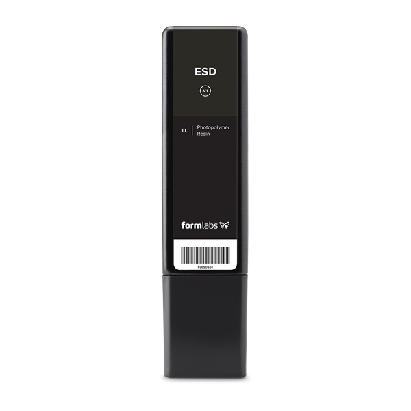A formlabs ESD photopolymer resin cartridge