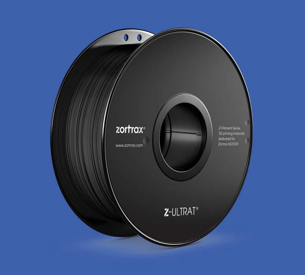 a spool of z-ultrat zortrax filament