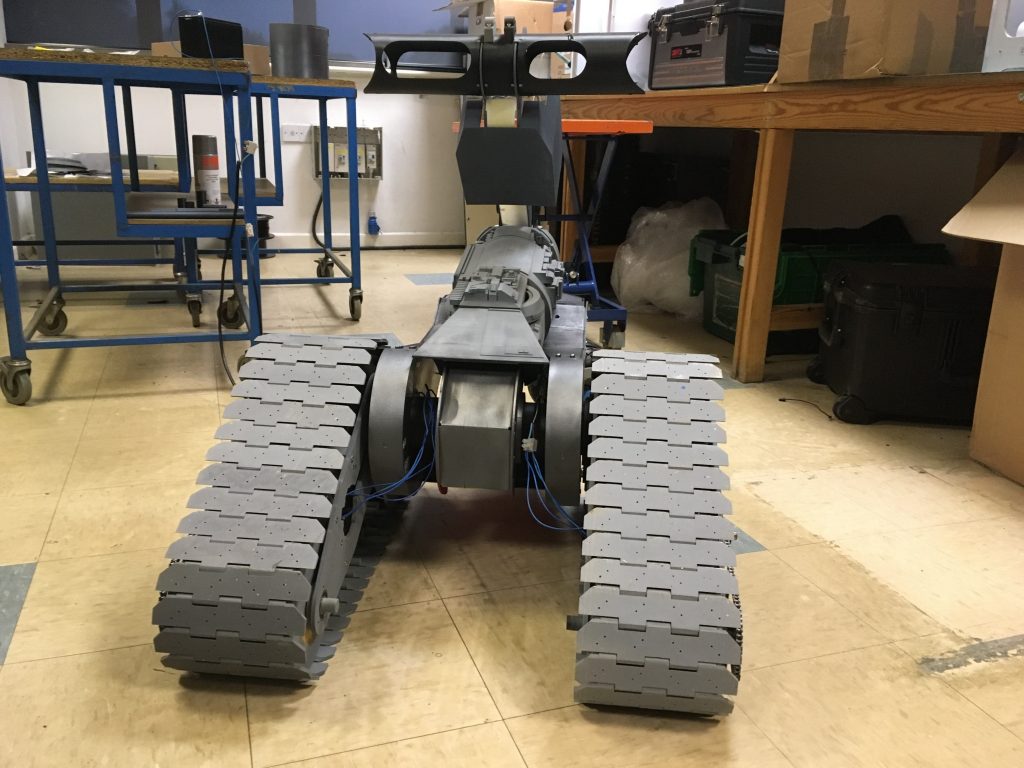 set of 3d printed wheels for the 3d printed Johnny 5