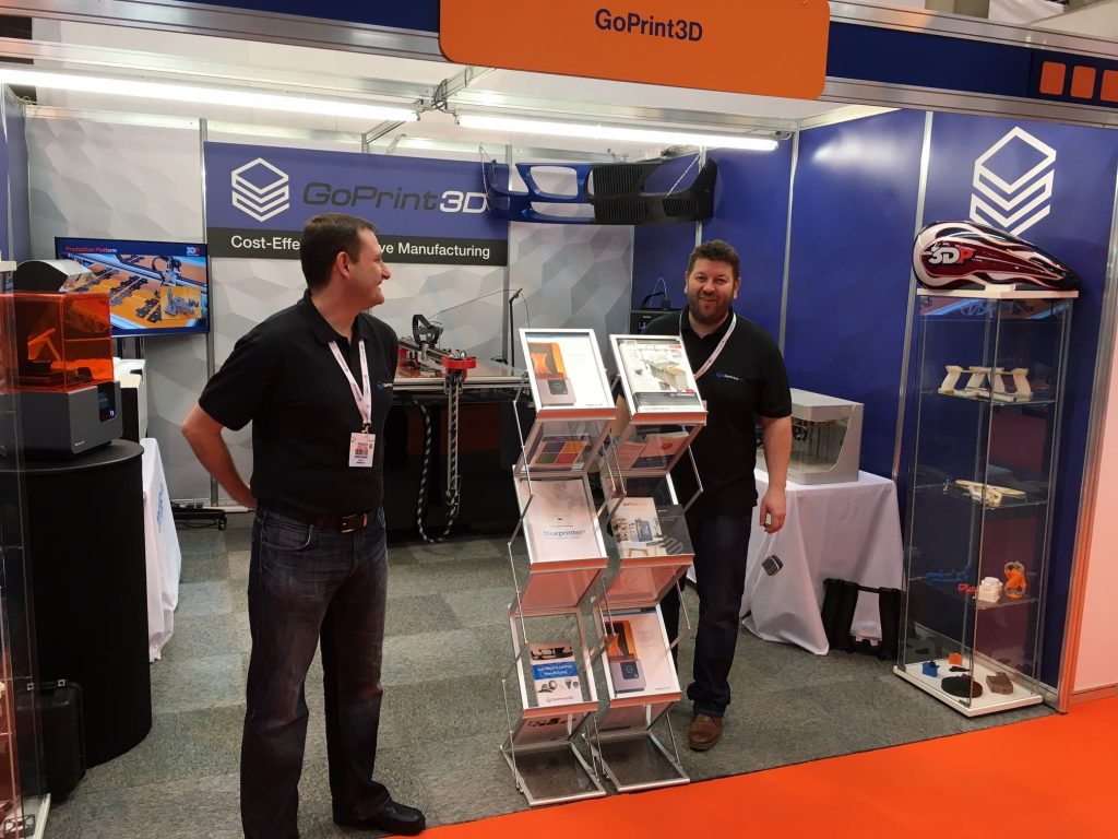 2 additive x team members at their stand at the MACH tradeshow