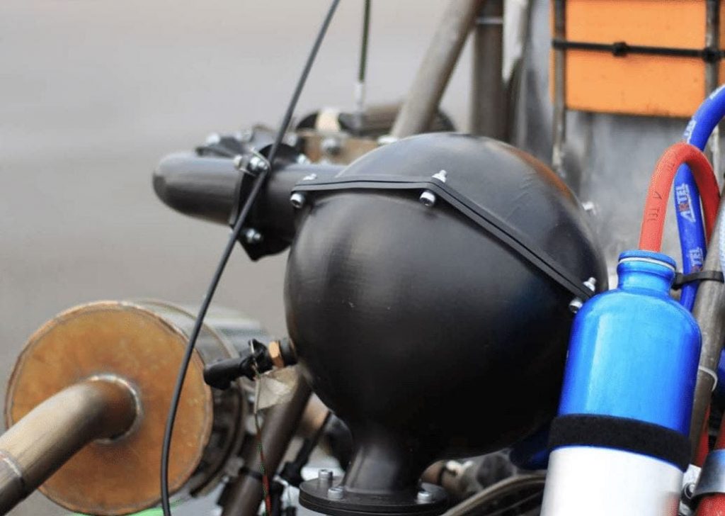 a 3d printed intake plenum for an engine