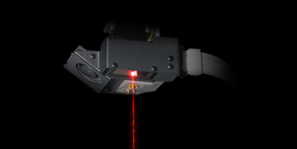 a 3d printer's laser beam