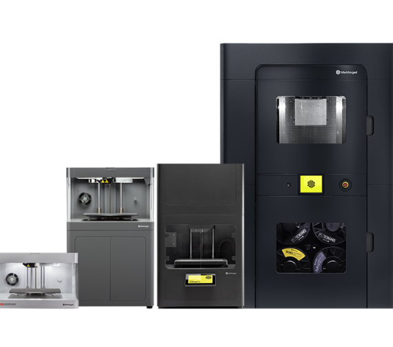 The Markforged line-up of 3D printers