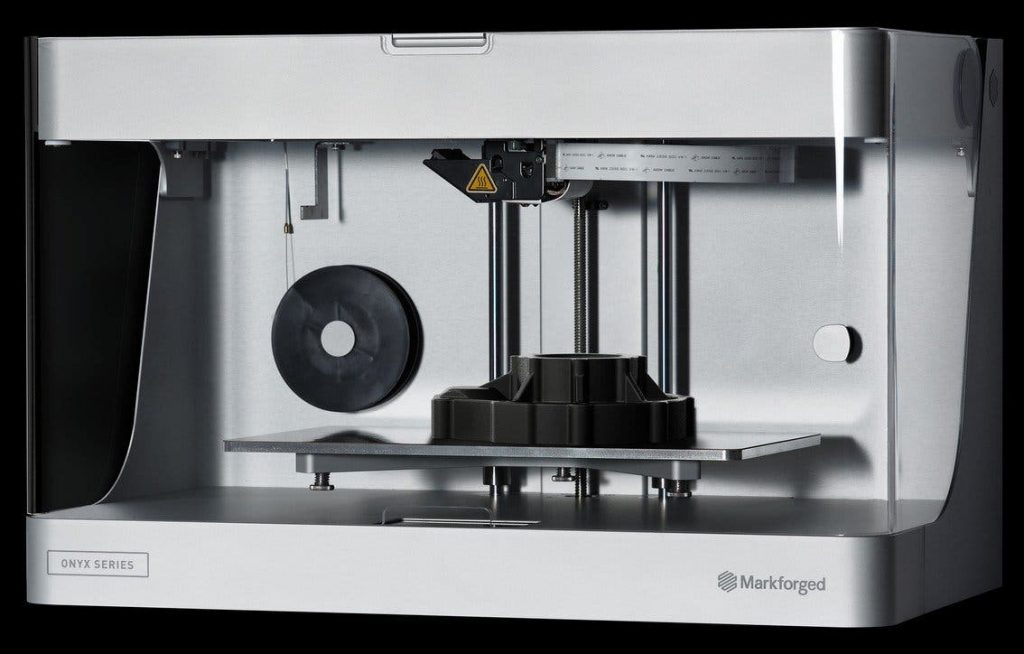 a 3d printed markforged onyx part