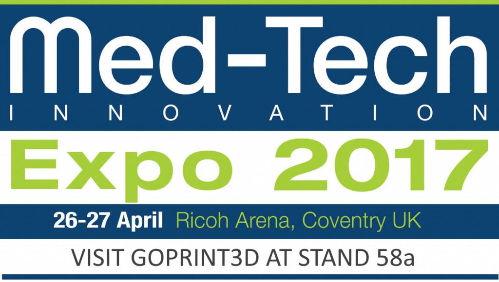 poster for the med tech innovation expo 2017 in coventry