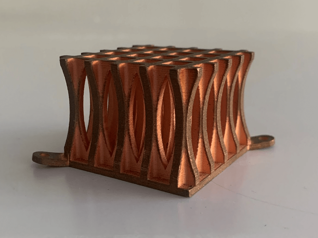 a 3d printed metal part