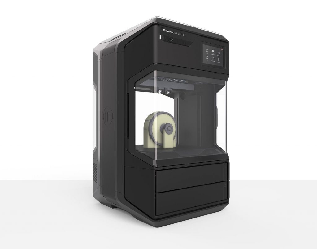 a large makerbot method 3d printer
