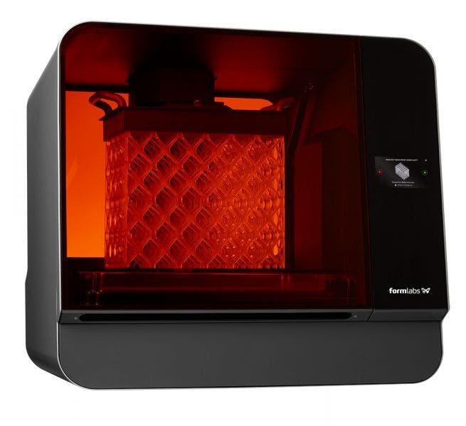 A formlabs SLA 3d printer