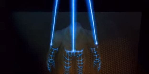laser 3d printing process of making the small soldiers models