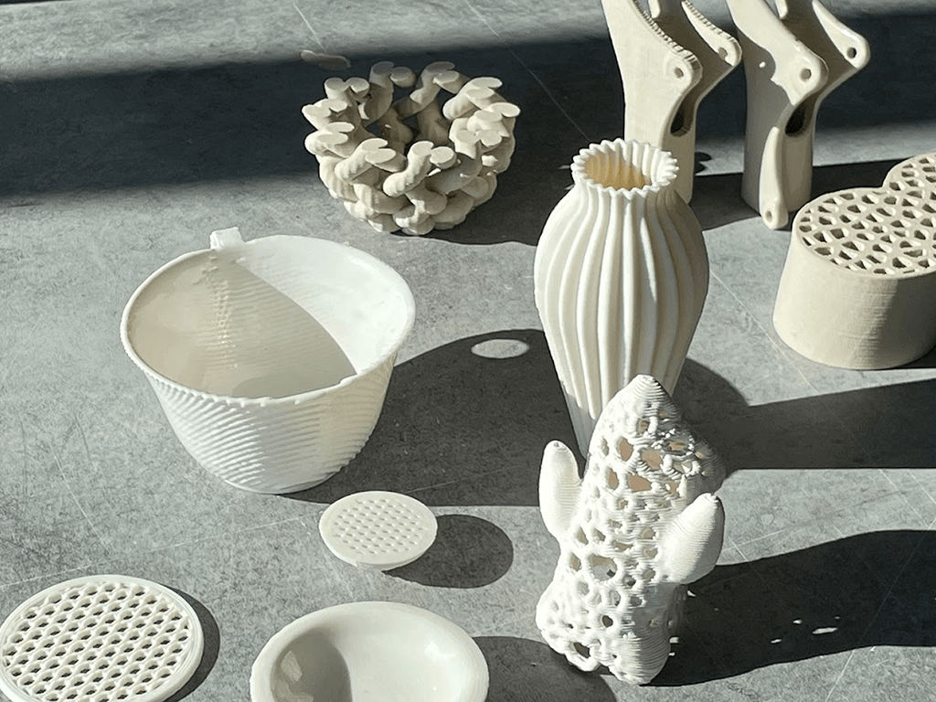 an assortment of 3d printed kitchen ornaments