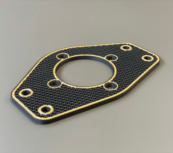 3d printed composite part