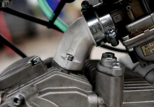 A motorbike engine